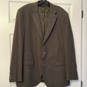 Polo Ralph Lauren Sports Hounds Tooth Coat 46 Regular